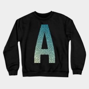 Alphabet Mandala - Customizable Crewneck Sweatshirt